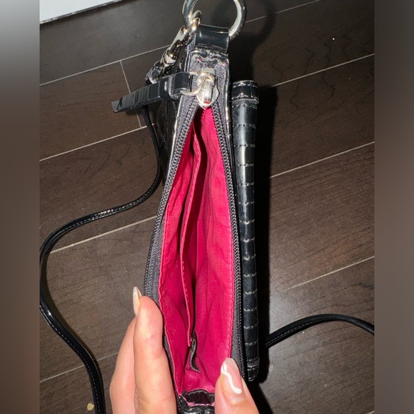 Coach Patent Leather Black Crossbody Bag - Picture 3 of 3